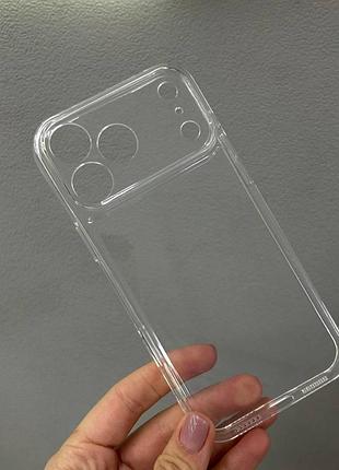 Прозрачный чехол iphone 17 pro max, противоударный чехол для iphone 17 pro max, силиконовый чехол iphone 17 pro max 2
