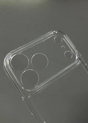 Прозрачный чехол iphone 17 pro max, противоударный чехол для iphone 17 pro max, силиконовый чехол iphone 17 pro max 3