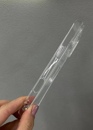 Прозрачный чехол iphone 17 pro max, противоударный чехол для iphone 17 pro max, силиконовый чехол iphone 17 pro max 8