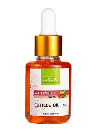 Масло для кутикулы beauty luxury ароматизированное 30 мл арбуз