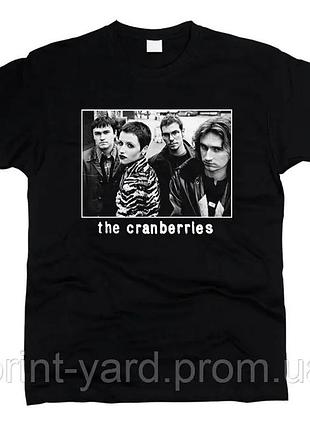 Футболка чорна loys music cranberries hip-hop