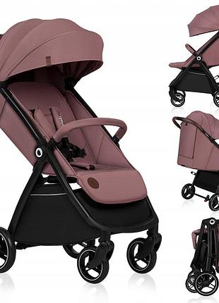 Прогулочная коляска lionelo ingrid pink muave