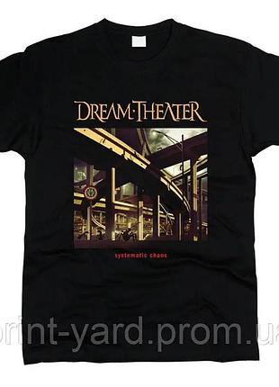 Футболка чорна loys music dream theater print