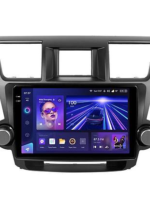 Штатна магнітола серії teyes 2k 360 cc3 6*128gb під toyota highlander 2 xu40 2007-2013 kluger 2008-2014 (f1)