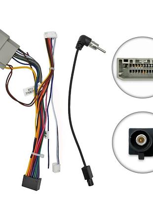 Перехідник живлення серії qiv з адаптером can-bus для jeep qbr-w jp-2302 (дрот)