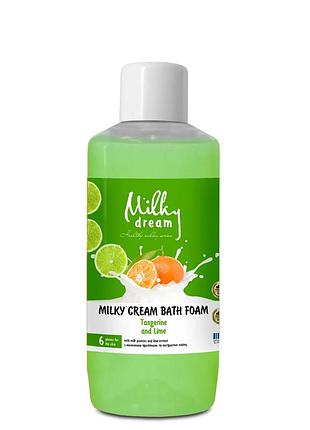 Пена для ванны milky dream “танжерин и лайм” 1000 мл daily skin care