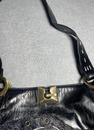 Prada винтажная кожаная сумка 10