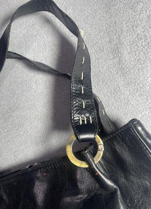 Prada винтажная кожаная сумка 5