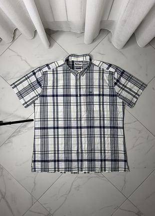 Чоловіча брендова сорочка в клітинку barbour (розмір xxl / usa xl)