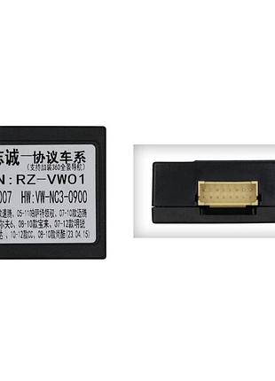 Перетворювач сигналу серії qiv адаптер can-bus mercedes benz,volkswagen,skoda,volvo qbr vw0169 (rz-vw01)