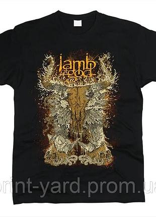 Футболка чорна loys music lamb of god style