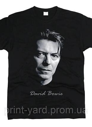 Футболка черная loys music david bowie
