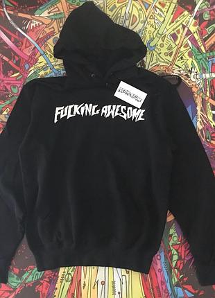 Fucking awesome худі • чоловіча і жіноча худі чорна • топ якість • оригінальний принт xl