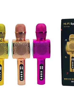 Мікрофон іграшковий з usbвх, usb шнур, bluetooth, 25см l20