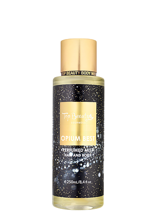 Парфумований спрей міст для тіла top beauty opium best 250 мл daily skin care