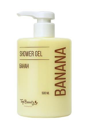 Гель для душа top beauty с ароматом "банан" 500 мл daily skin care