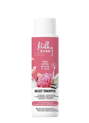 Шампунь для волосся milky dream "для обєму та блиску 24-години" 400 мл daily skin care