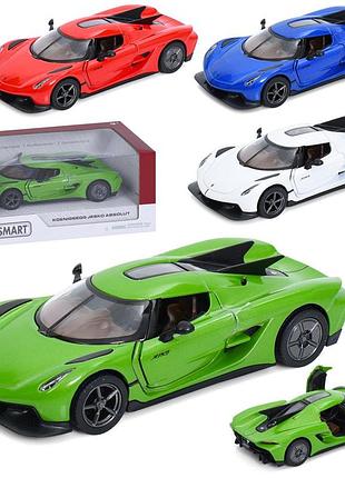 Машинка металлическая инерционная 1:36 двери открываются (kt5473w)