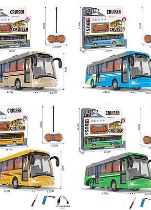 Радіокерований автобус зі світлом та usb зарядкою (925-700-1-2-3)