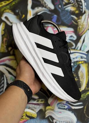 Чоловічі чорні кросівки adidas galaxy 7