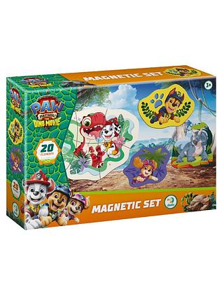 Комплект магнитов paw patrol. динозавры на острове
