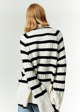 Свитер в полоску h&amp;m 2