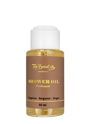 Масло для душа парфюмированное top beauty "мандарин - бергамот - имбирь" 50 мл daily skin care