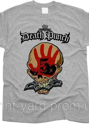 Футболка сіра loys music five finger death punch