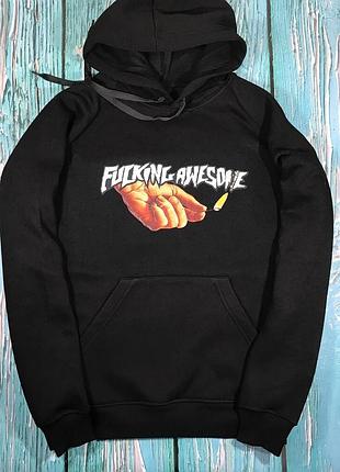 Fucking awesome худі • чоловіча і жіноча худі чорна • оригінальний принт xl