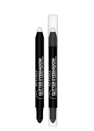 Тени-карандаш для век кремовые revuele тон 01 snowflake белый перламутровый, 2,1 г daily skin care