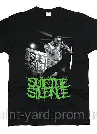 Футболка черная loys music suicide silence