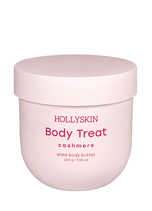 Баттер для тіла парфумований живильний hollyskin body treat cashmere 200 г