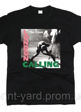Футболка черная loys music the clash calling