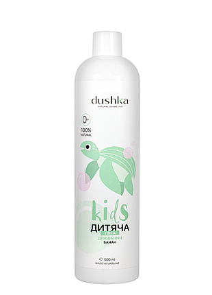 Дитяча піна для ванни dushka "банан" від 0 років 500 мл daily skin care