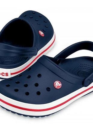 Жіночі крокси сині капці crocs шльопанці (розміри: 34,36)