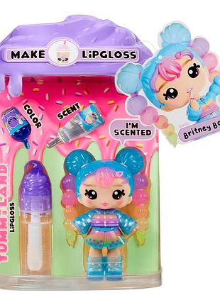 Игровой набор с куклой и блеском для губ yummiland s2 – бритни боба 525455