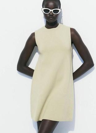 Плаття цупкої в'язки zara 3