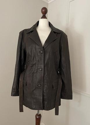 Шкіряна куртка піджак бренд   leather fashion