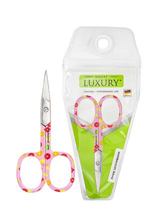 Манікюрні ножиці для нігтів прямі beauty luxury hh-16 daily skin care