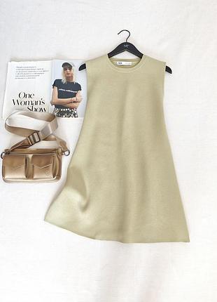 Плаття цупкої в'язки zara 6