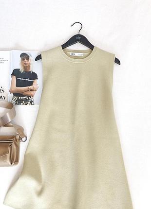 Плаття цупкої в'язки zara 7
