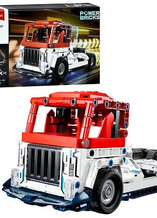 Конструктор sluban авто серия, трейлер, 247 деталей, в пробке, 30×19×6,5 см (m38-b1337)