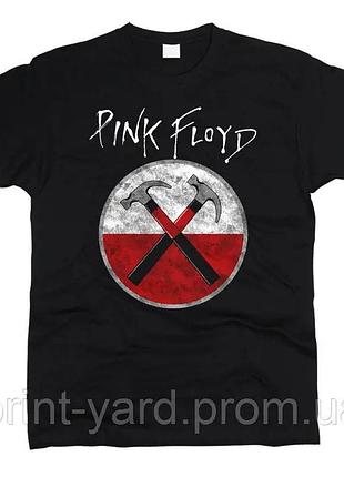 Футболка чорна loys music pink floyd hip-hop