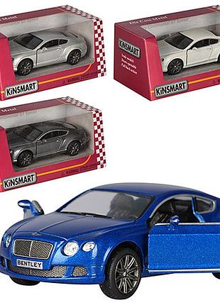Машинка металева інертна kinsmart із гумовими колесами kt5369w