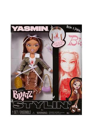 Игровой набор bratz stylin' – ясмин с аксессуарами, безопасный (544876)