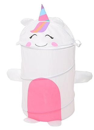 Корзина для игрушек единорог m 6037