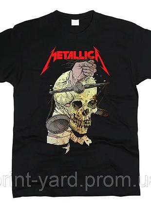 Футболка черная loys music metallica print