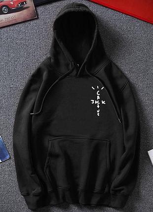 Худи чёрный loys cactus jack. толстовка кактус джек art. 2 xl