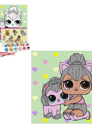Набор для росписи для детей "lol surprise! troopsurprise kitty queen with kitty kitty"