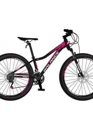 Велосипед profi balance 26", алюминиевая рама 13", 21 скорость, черный (bl-2605)